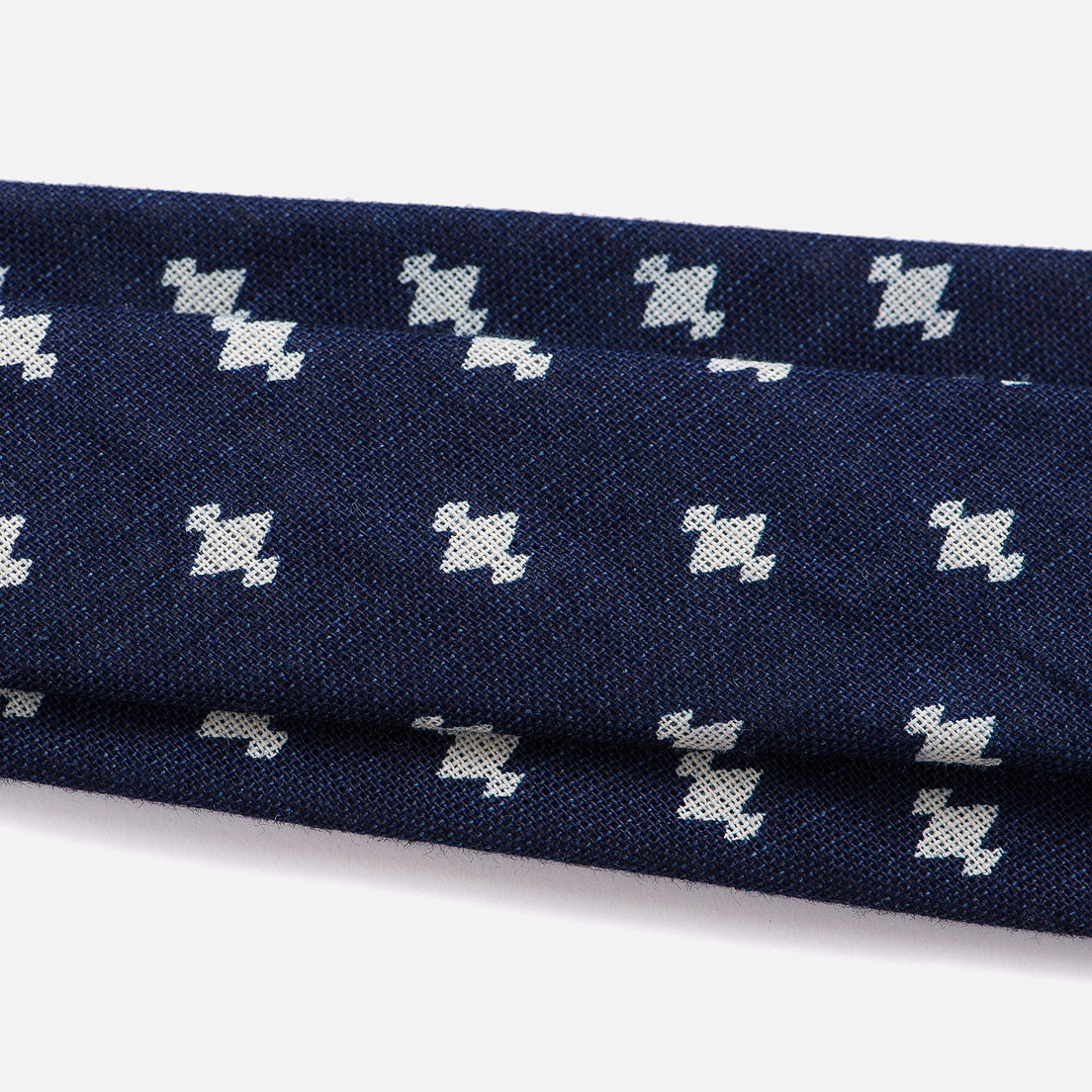 Blue Blue Japan Мужской галстук J5589 Abacus Dot Bassen Printed