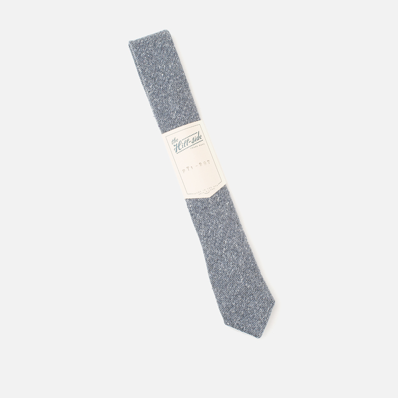 The Hill-Side Мужской галстук Pointed Cotton Blend Blanket Twill
