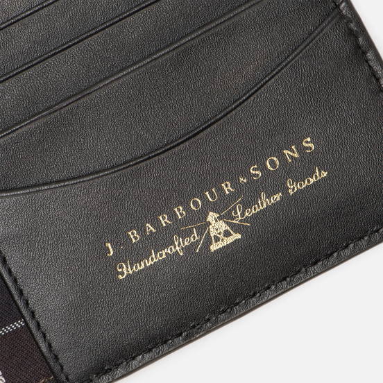 Кошелек Barbour Grain Leather Billfold Black