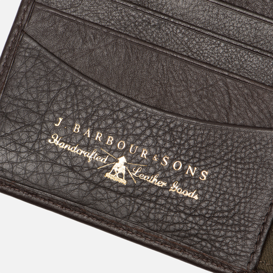 Кошелек Barbour Wallet/Coin Holder Dark Brow