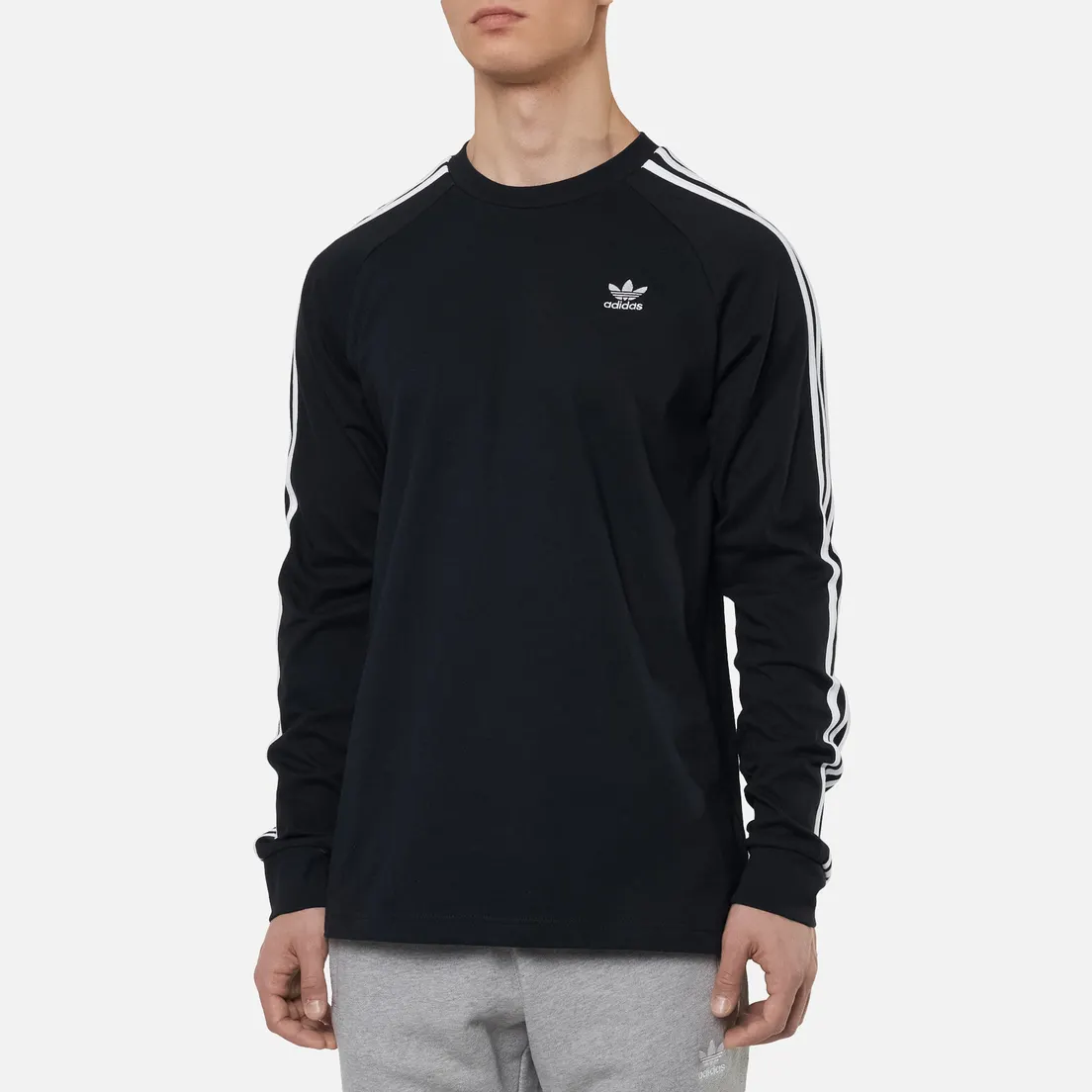 adidas Originals Мужской лонгслив 3-Stripes LS