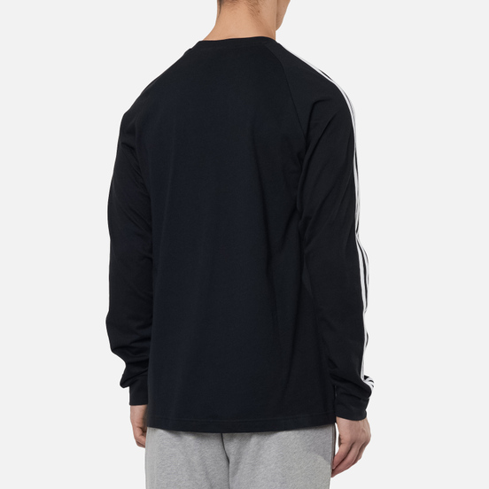 Мужской лонгслив adidas Originals 3-Stripes LS Black