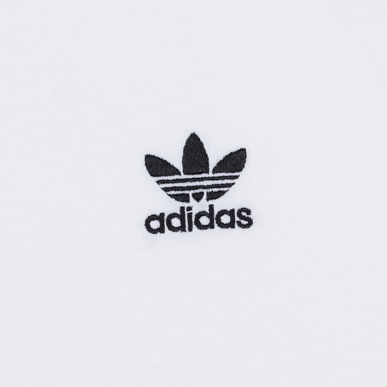 Мужской лонгслив adidas Originals 3-Stripes LS White
