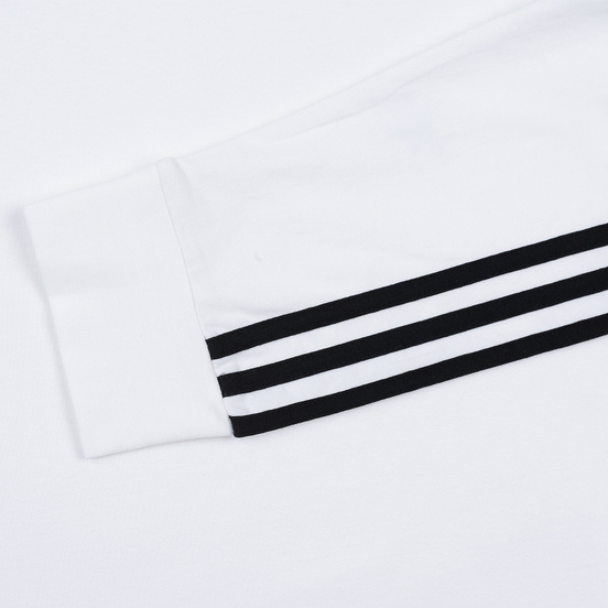 Мужской лонгслив adidas Originals 3-Stripes LS White