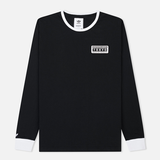 Мужской лонгслив adidas Originals x Neighborhood Logo Tokyo Black