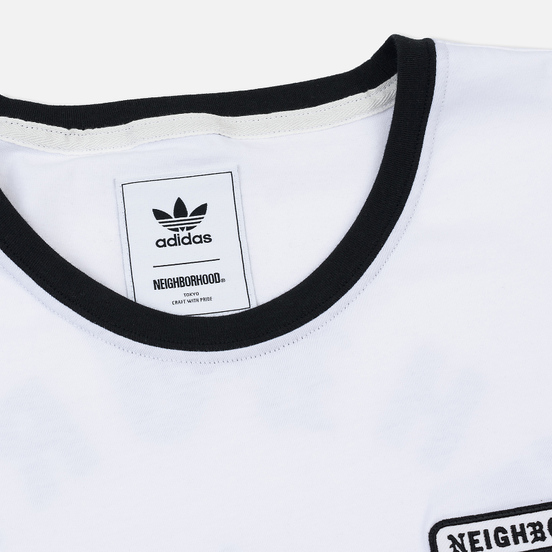 Мужской лонгслив adidas Originals x Neighborhood Logo Tokyo White