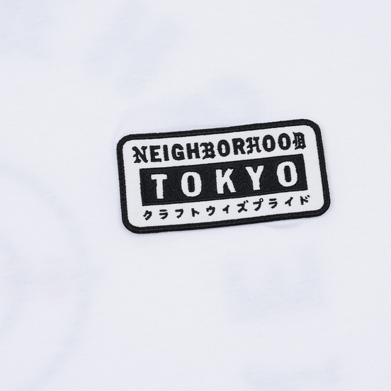Мужской лонгслив adidas Originals x Neighborhood Logo Tokyo White