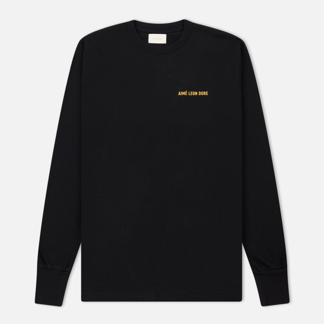 Мужской лонгслив Aime Leon Dore Logo Black