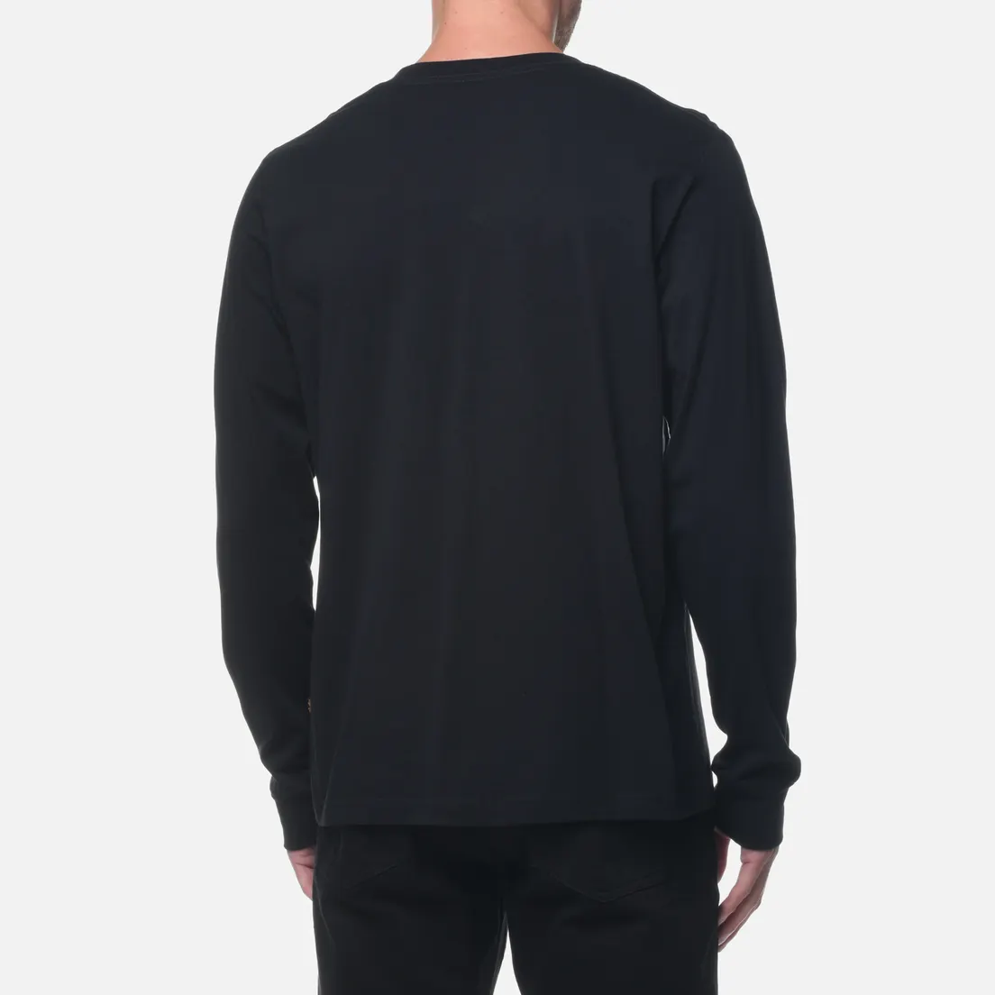 Alpha Industries Мужской лонгслив Basic Logo