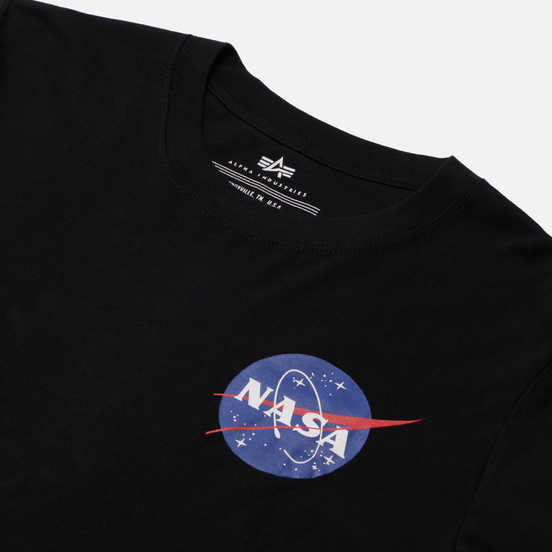 Мужской лонгслив Alpha Industries Basic T Black