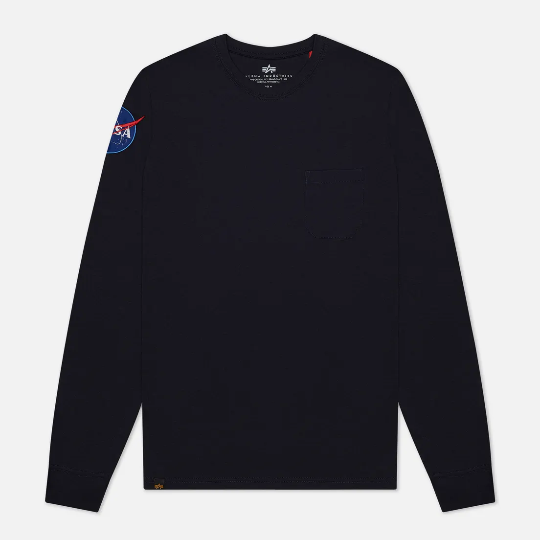 Alpha Industries Мужской лонгслив NASA LS