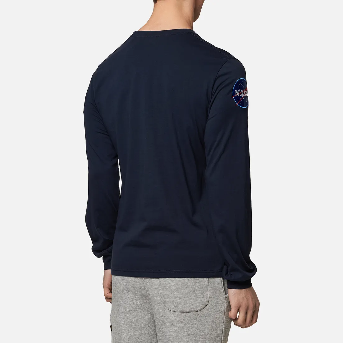 Alpha Industries Мужской лонгслив NASA LS