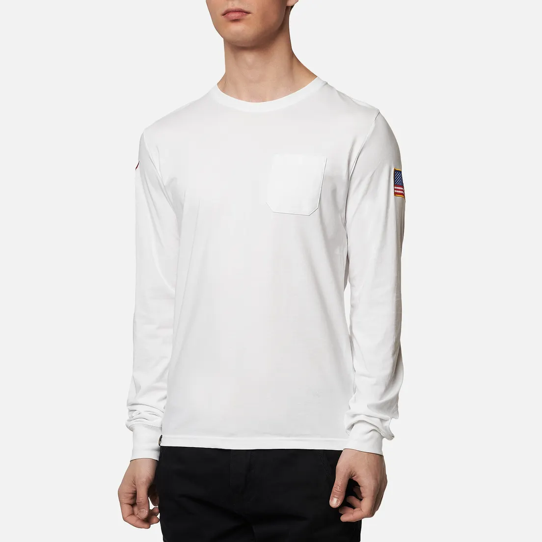 Alpha Industries Мужской лонгслив NASA LS
