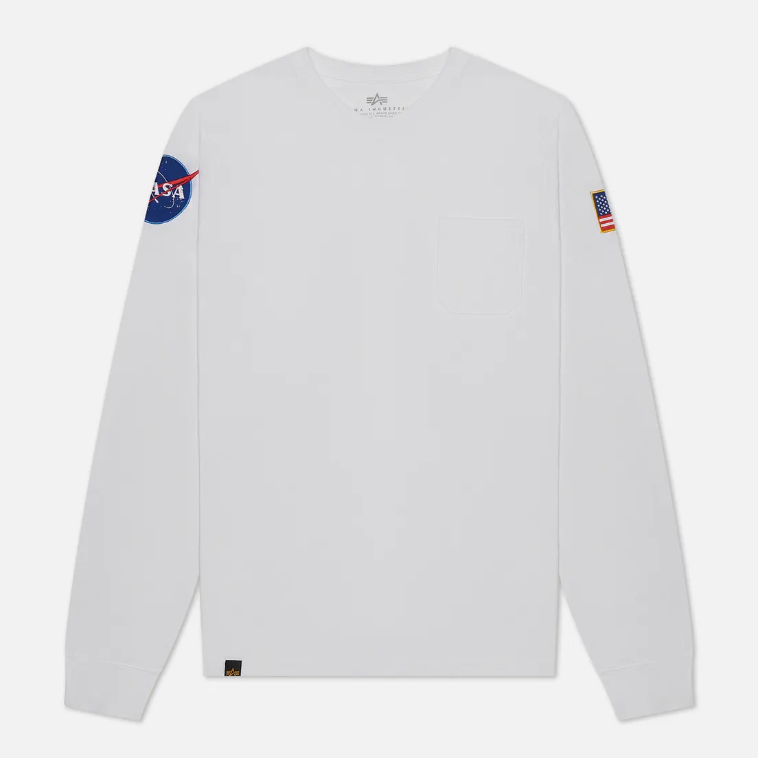 Alpha Industries Мужской лонгслив NASA LS