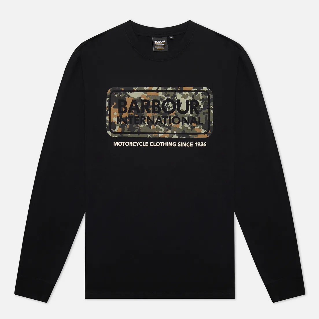Barbour Мужской лонгслив International Camo Logo
