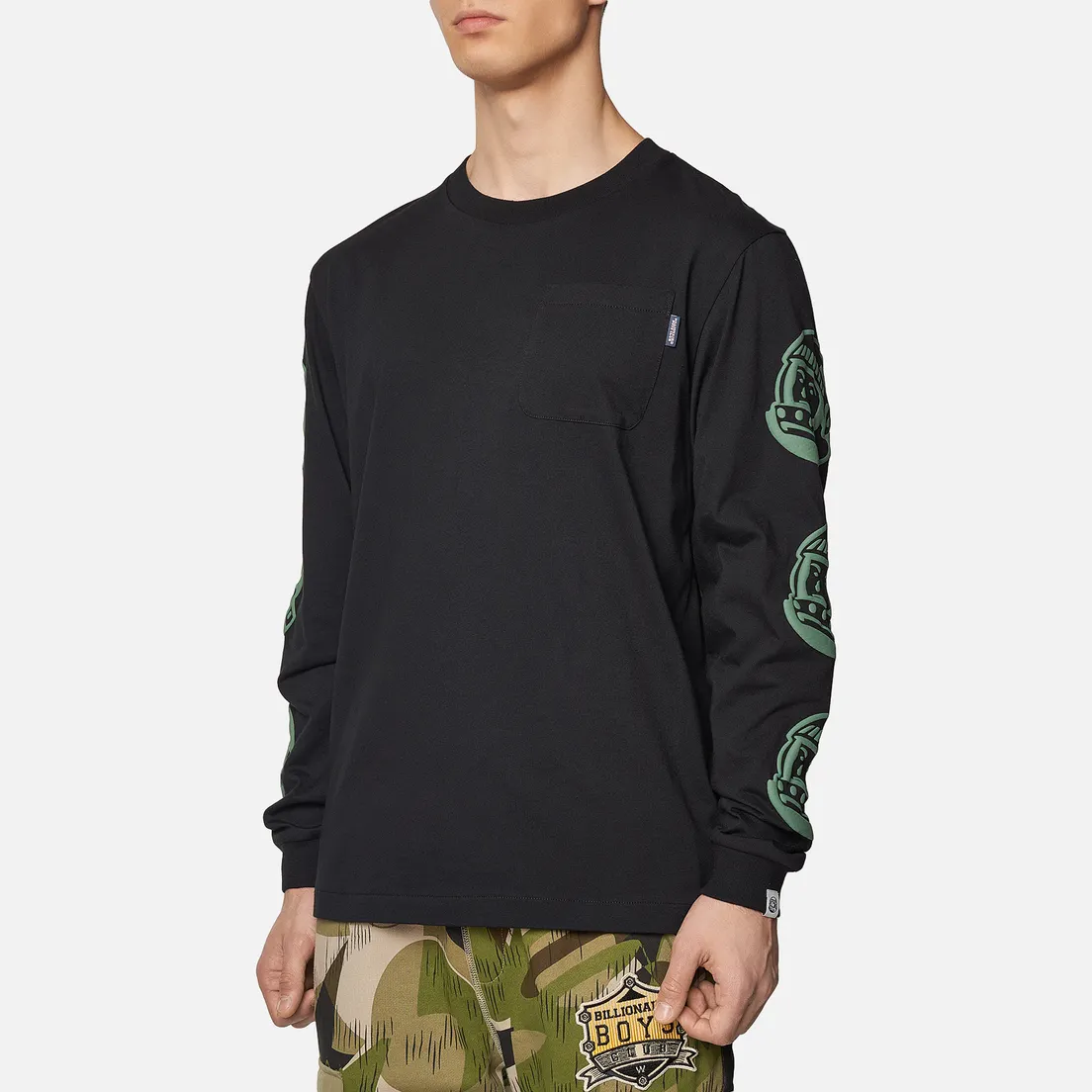 Billionaire Boys Club Мужской лонгслив Astro Repeat