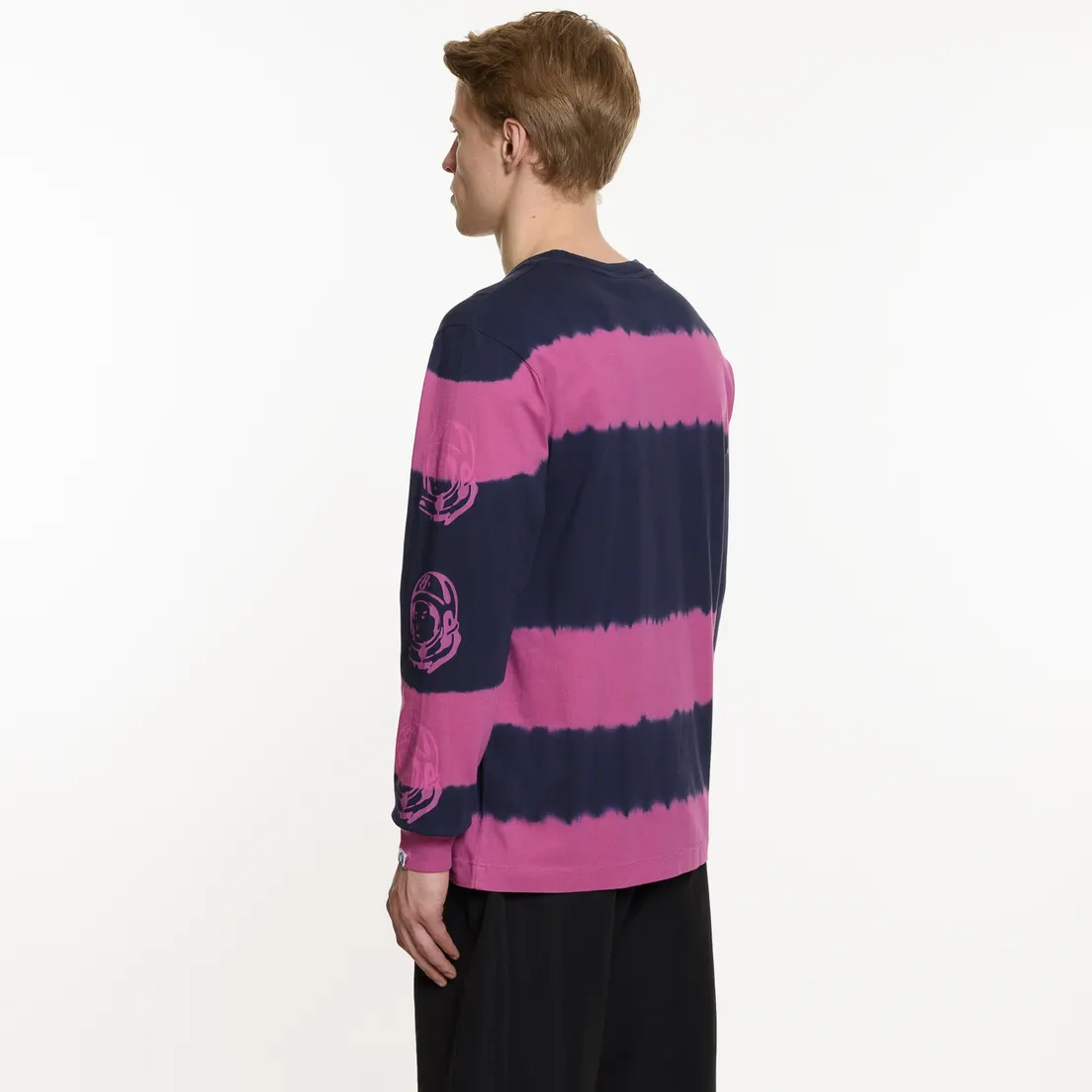 Billionaire Boys Club Мужской лонгслив Bleach Striped