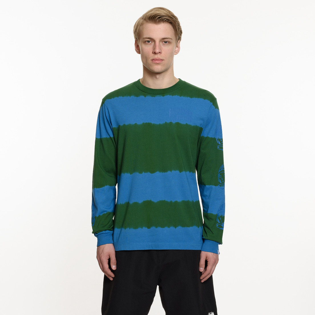 Billionaire Boys Club Мужской лонгслив Bleach Striped