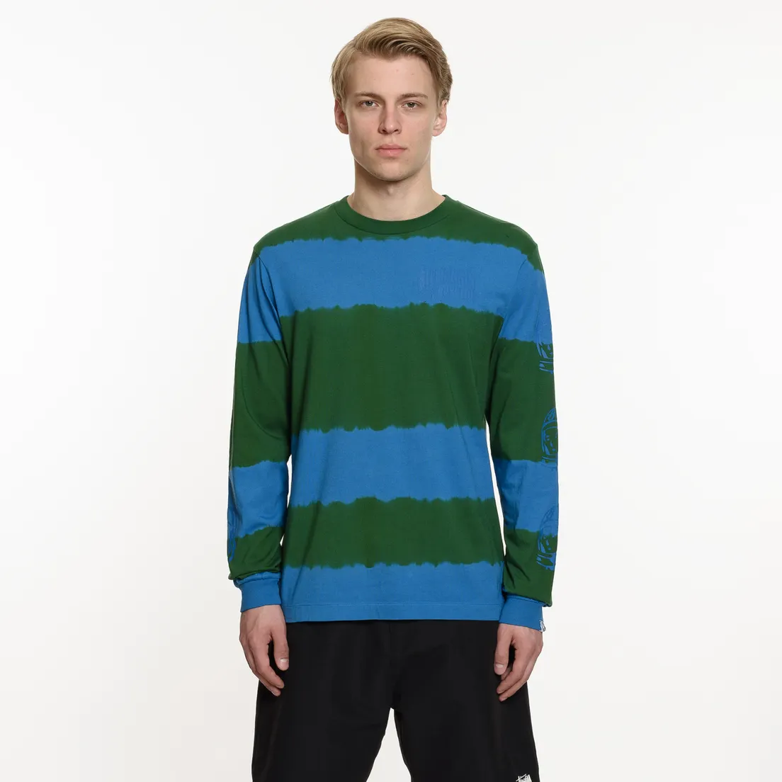 Billionaire Boys Club Мужской лонгслив Bleach Striped