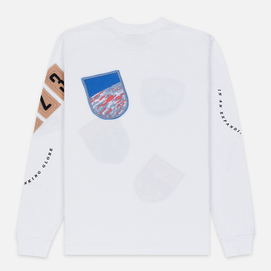 Мужской лонгслив Billionaire Boys Club Field Trip Scout Patch White
