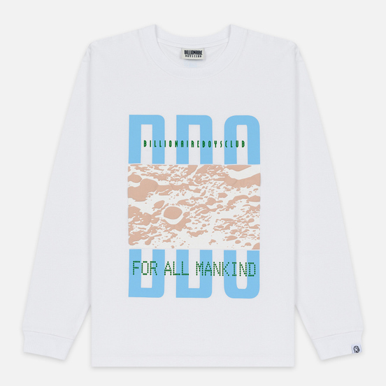 Мужской лонгслив Billionaire Boys Club Lunar Surface White