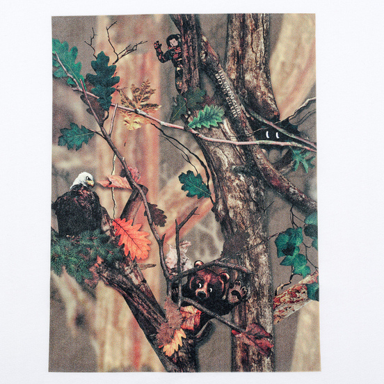 Мужской лонгслив Billionaire Boys Club Tree Camo Swatch White