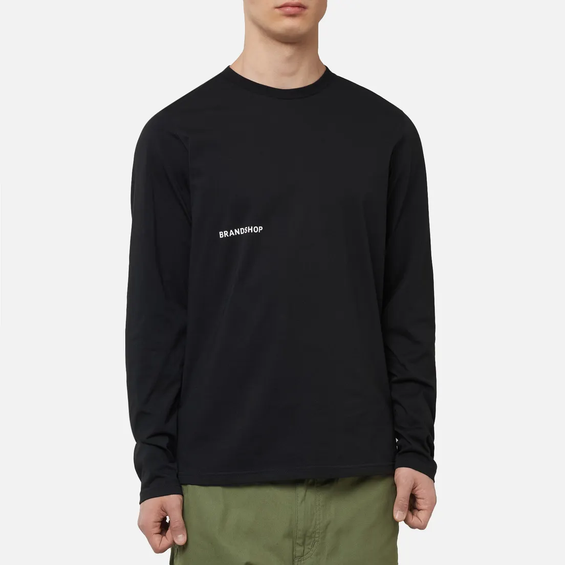 BRANDSHOP Мужской лонгслив Chest And Back Logo