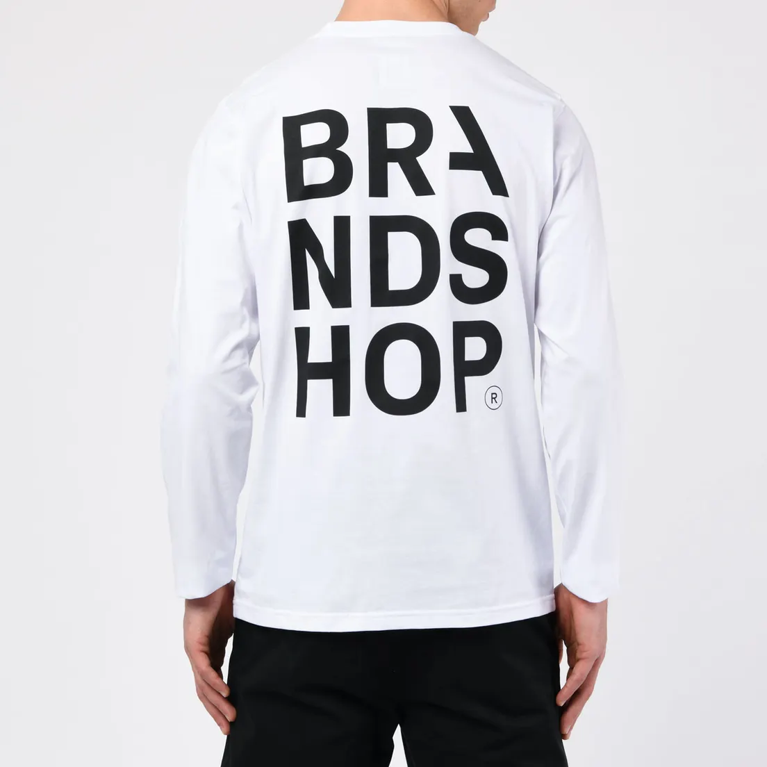 BRANDSHOP Мужской лонгслив Chest And Back Logo