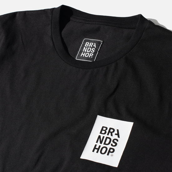 Мужской лонгслив BRANDSHOP Square Logo Black
