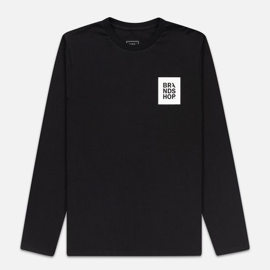 Мужской лонгслив BRANDSHOP Square Logo Black