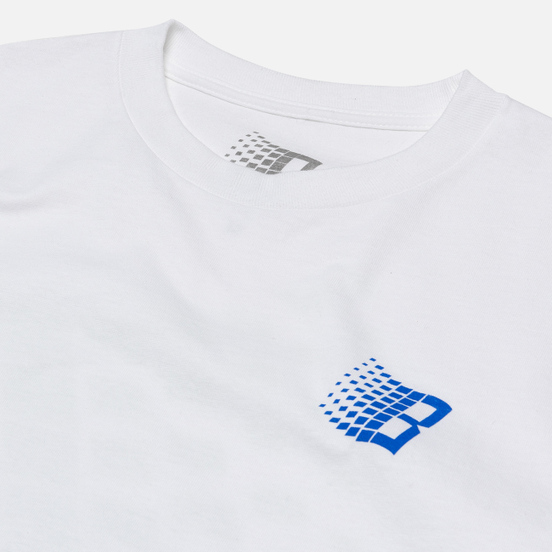 Мужской лонгслив Bronze 56K B Logo Tennis White