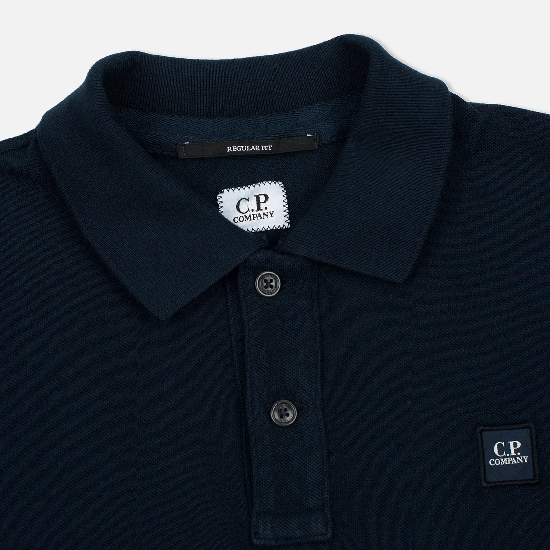C.P. Company Мужской лонгслив Regular Fit LS Cotton Polo
