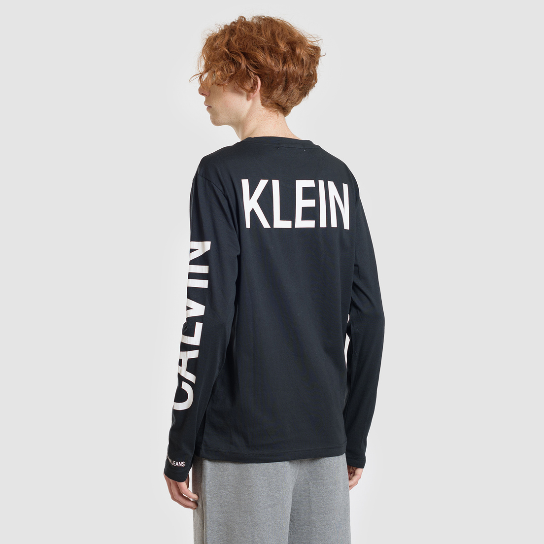 Calvin Klein Jeans Мужской лонгслив Institutional Back Print