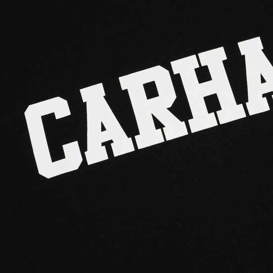 Мужской лонгслив Carhartt WIP College Graphic Print Black/White