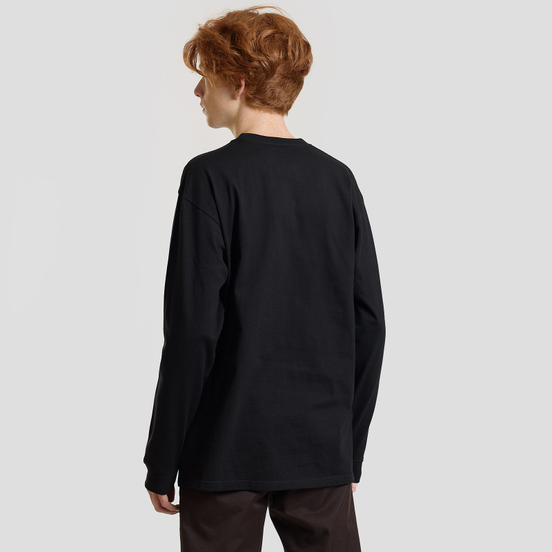 Мужской лонгслив Carhartt WIP L/S Chase Black/Gold