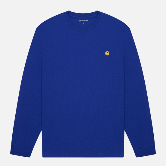 Мужской лонгслив Carhartt WIP L/S Chase Submarine/Gold