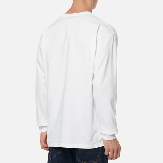 Мужской лонгслив Carhartt WIP L/S Chase White/Gold