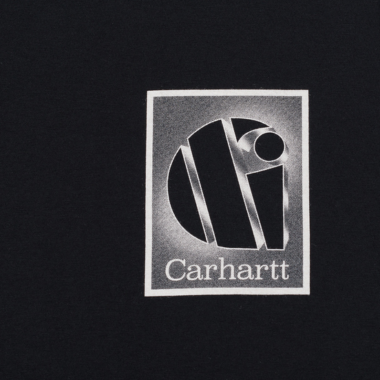 Мужской лонгслив Carhartt WIP L/S Foundation Black/White