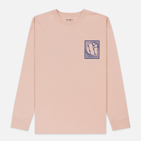 Мужской лонгслив Carhartt WIP L/S Foundation Powdery/Blue