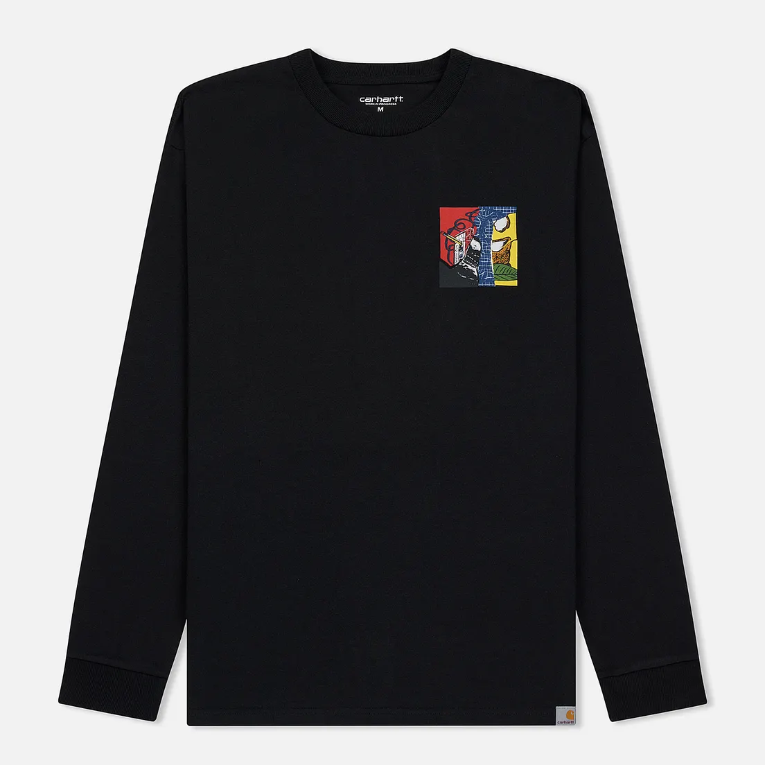 Carhartt WIP Мужской лонгслив L/S Patchwork
