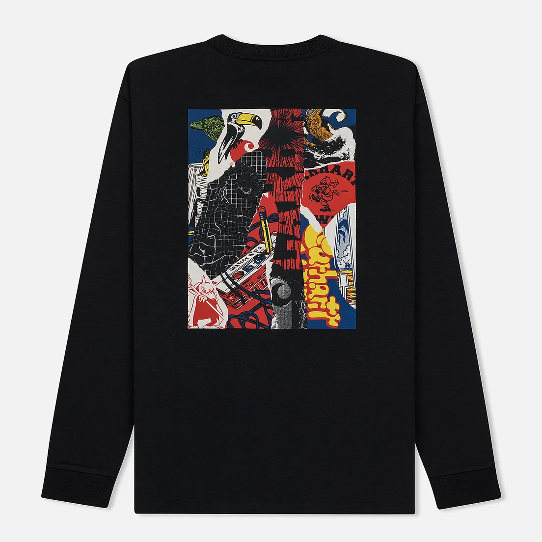 Carhartt WIP Мужской лонгслив L/S Patchwork