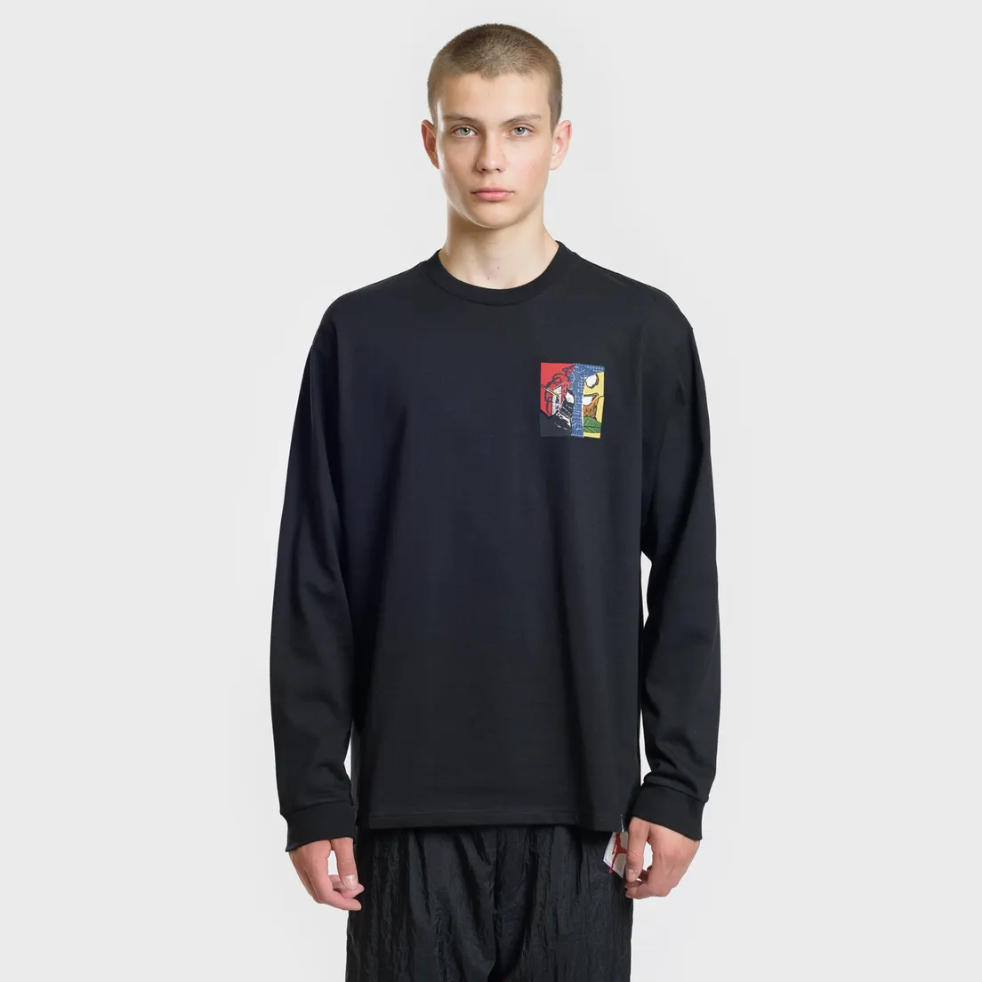 Carhartt WIP Мужской лонгслив L/S Patchwork