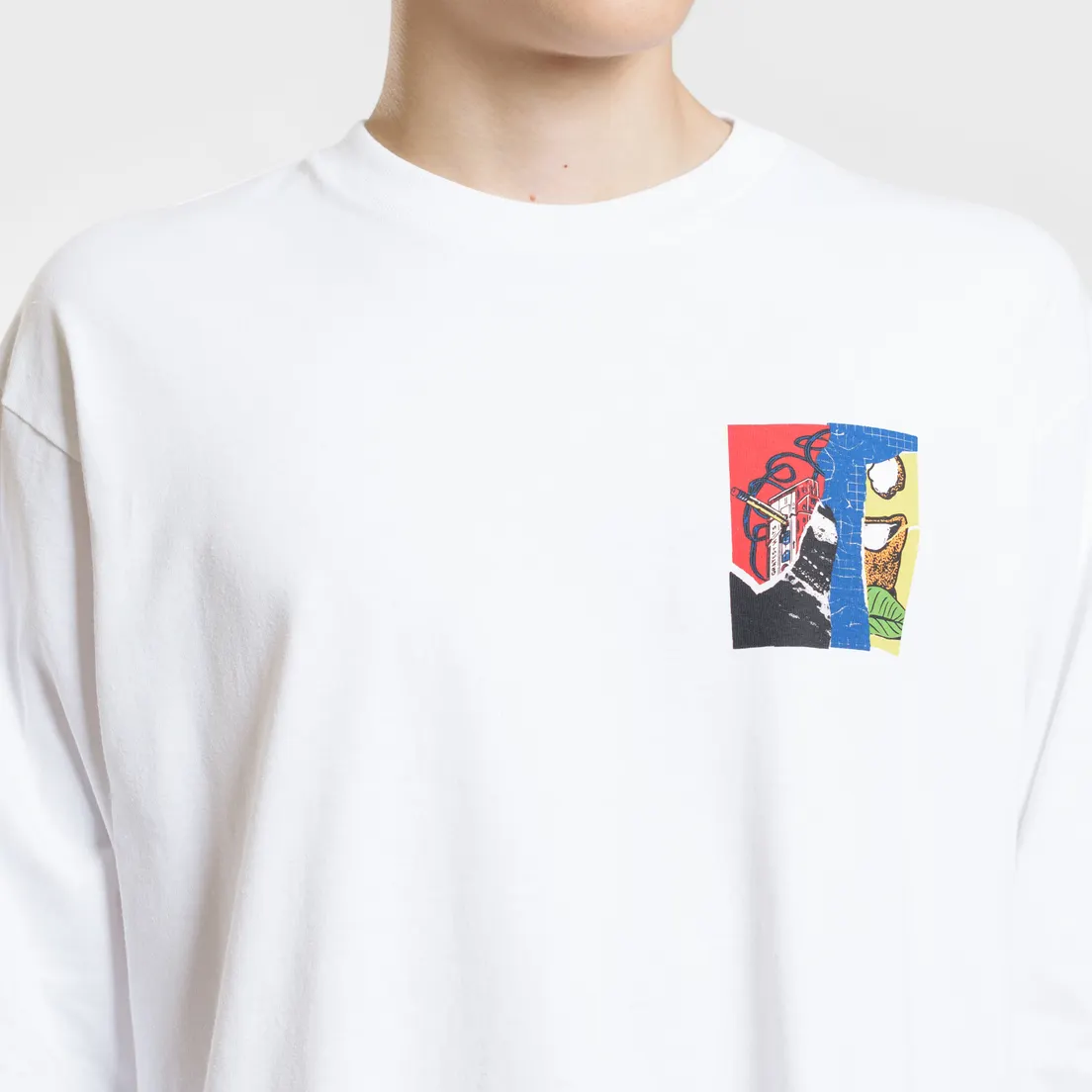 Carhartt WIP Мужской лонгслив L/S Patchwork