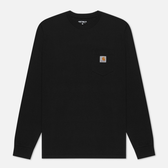 Мужской лонгслив Carhartt WIP L/S Pocket Black
