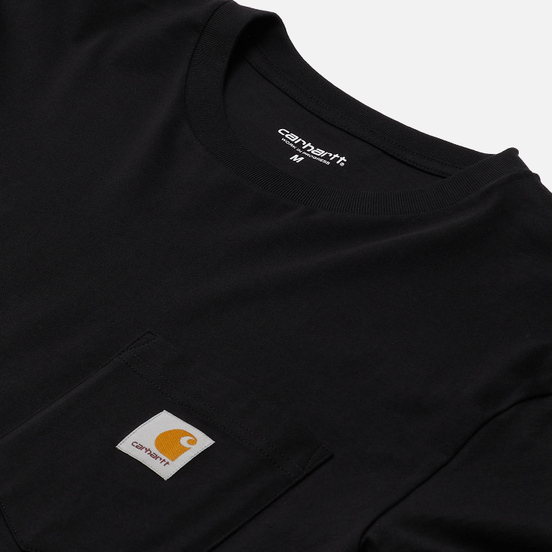 Мужской лонгслив Carhartt WIP L/S Pocket Black