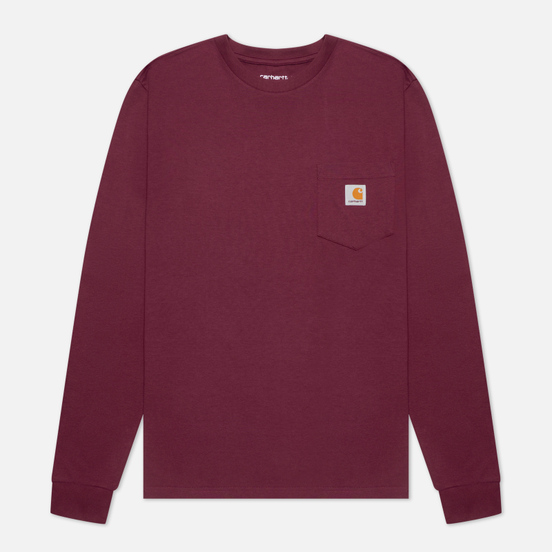 Мужской лонгслив Carhartt WIP L/S Pocket Shiraz