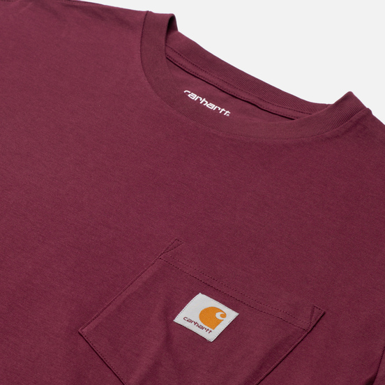 Мужской лонгслив Carhartt WIP L/S Pocket Shiraz