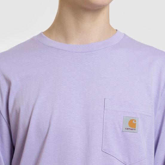 Мужской лонгслив Carhartt WIP L/S Pocket Soft Lavender