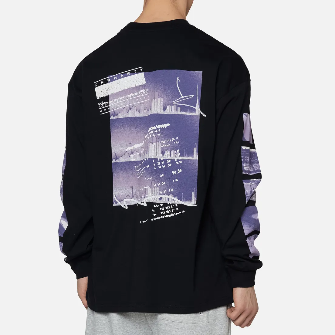 Carhartt WIP Мужской лонгслив L/S Stack