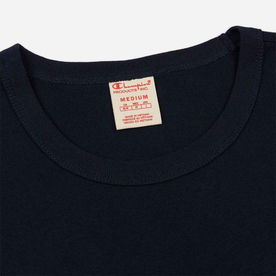 Champion Reverse Weave Мужской лонгслив Big Script Crew Neck